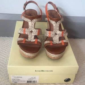 Lucky Brand wedge sandal